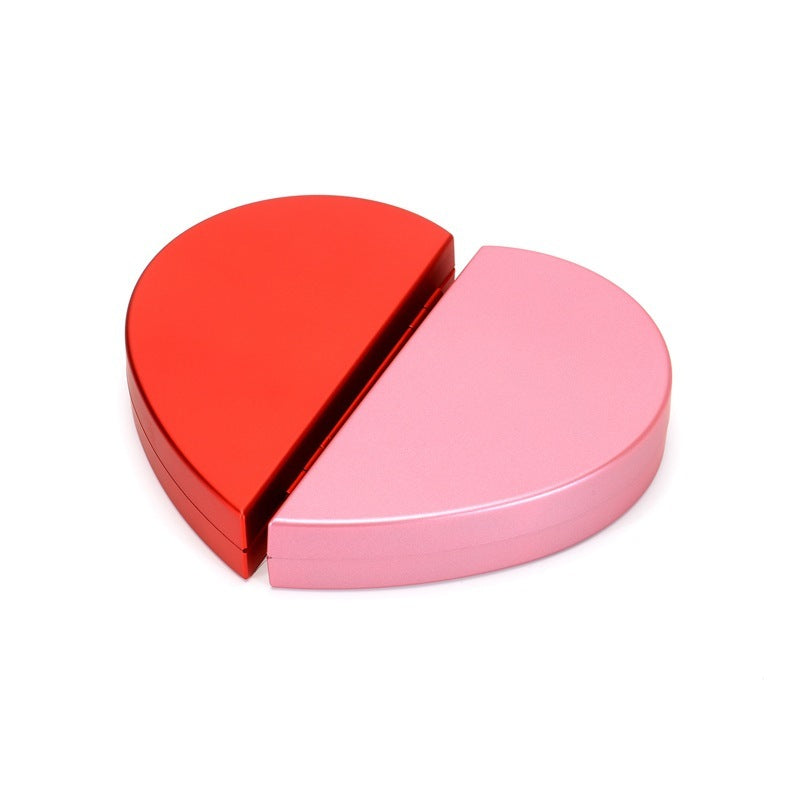 Heart-shaped Rose Rotating Ring Box Shopylife