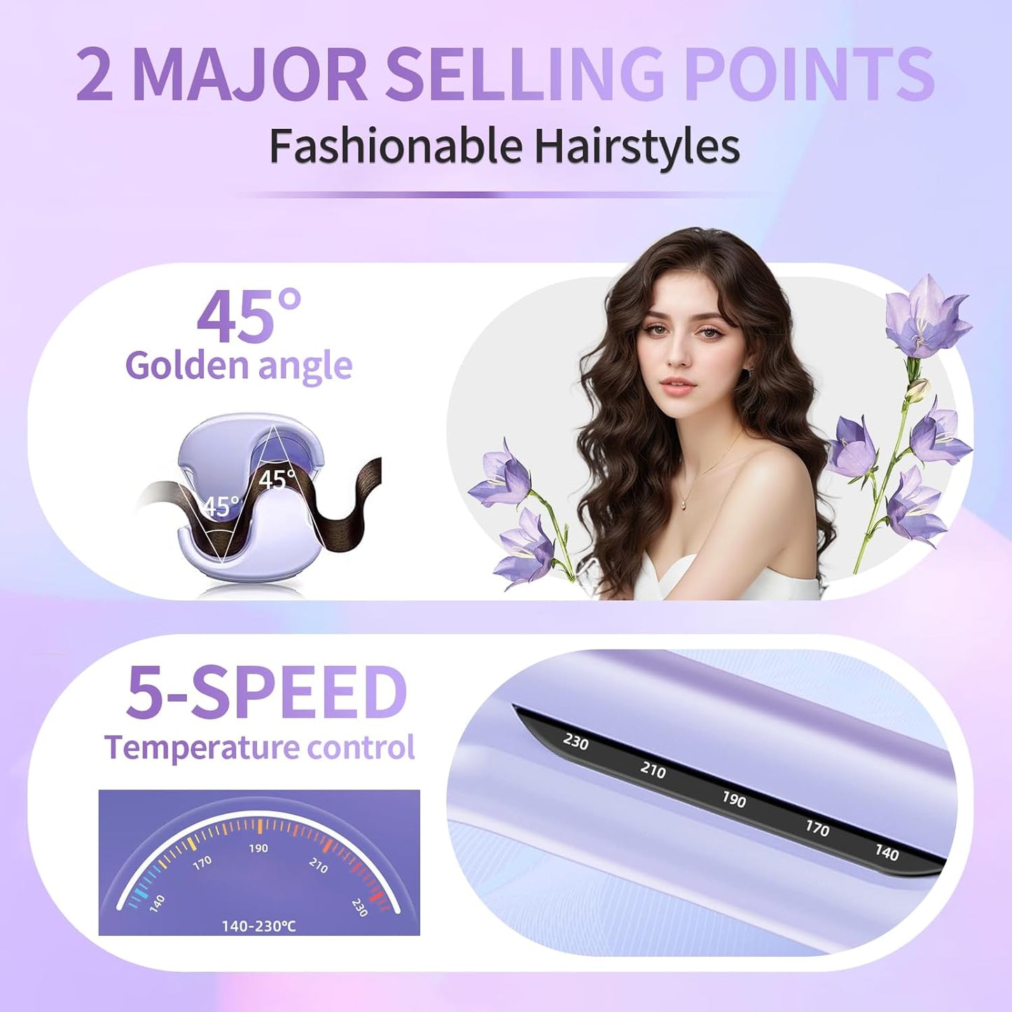 French Deep V 32MM Wave Hair Curler™
