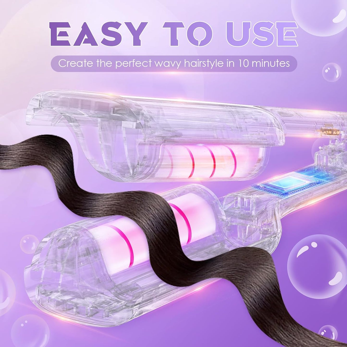 French Deep V 32MM Wave Hair Curler™