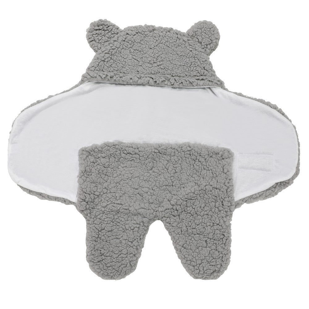 Lamb Plush Sleeping Bag Newborn Baby Swaddling Quilt Shopylife