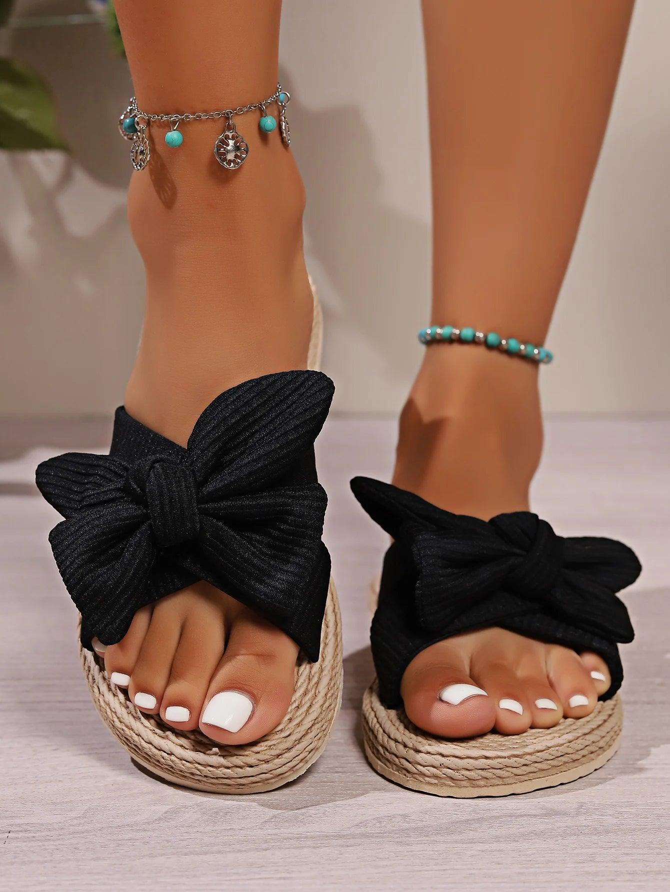 Breeze Bow Sandals - Shopylife -