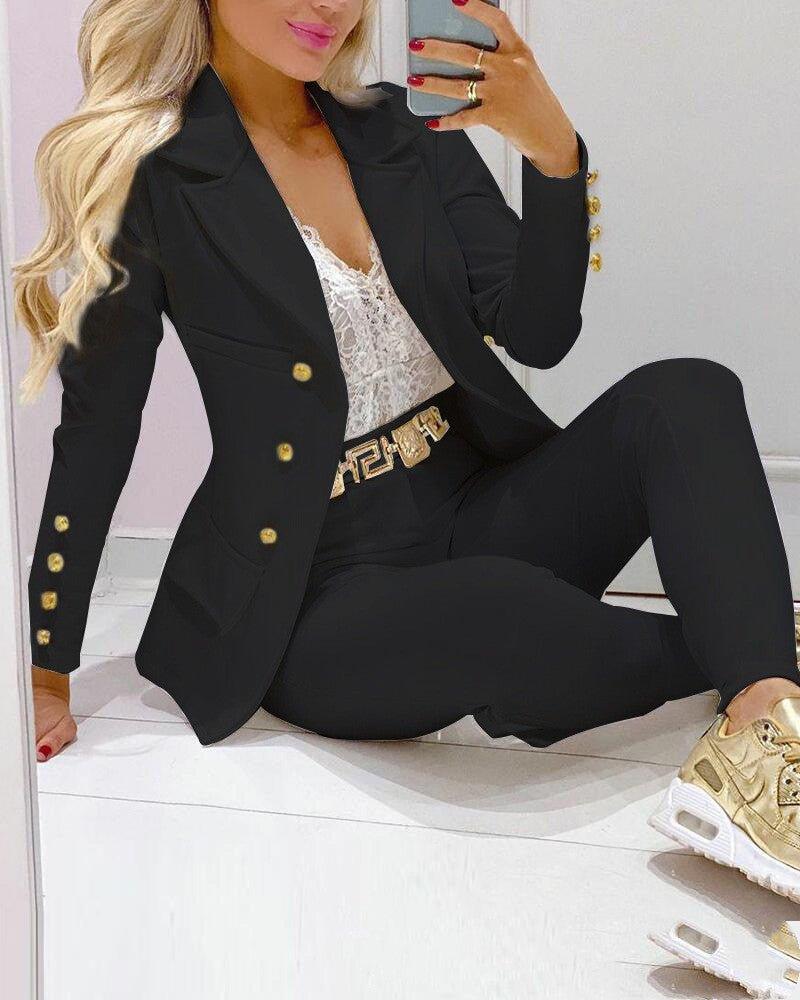 Chic Square Blazer - Shopylife -