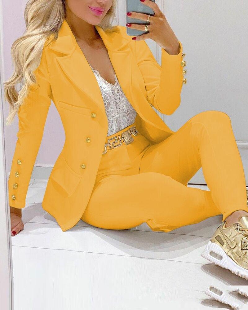 Chic Square Blazer - Shopylife -