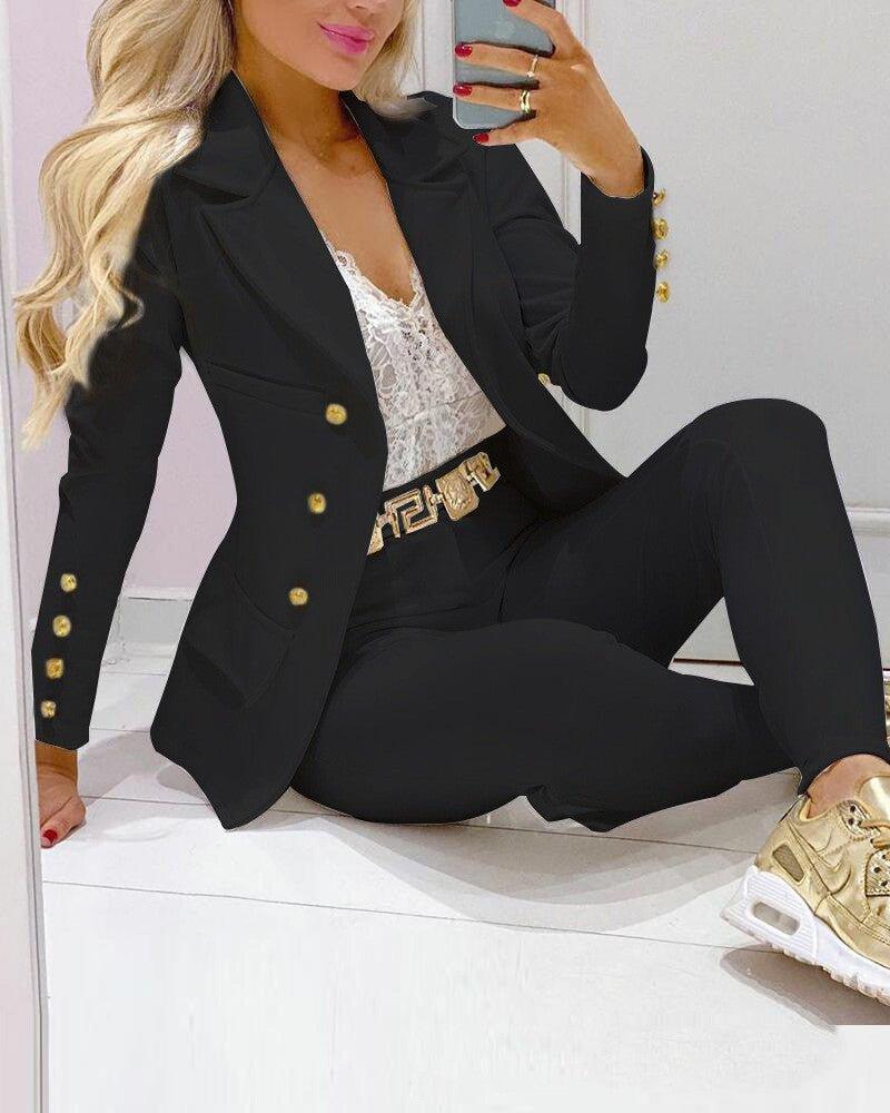 Chic Square Blazer - Shopylife -
