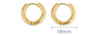 Classy RND Hoops Earrings - Shopylife -