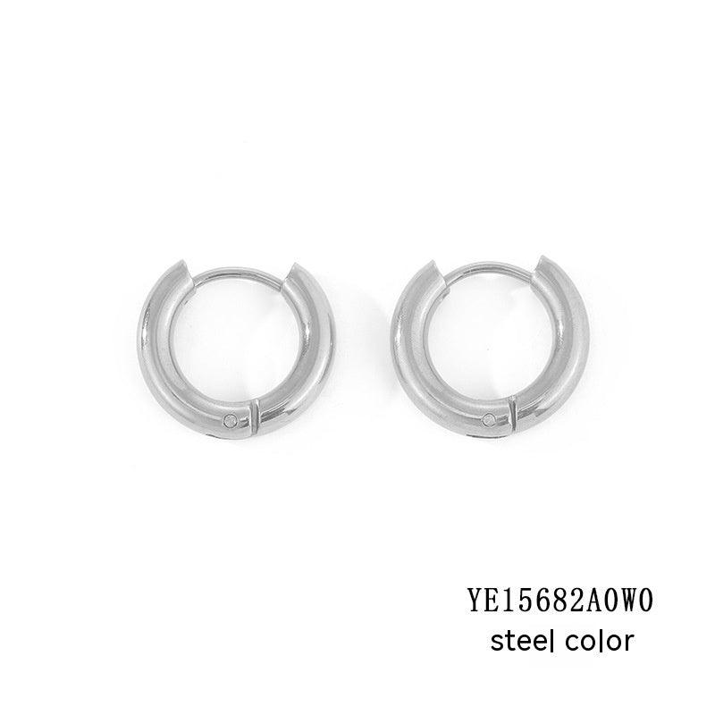 Classy RND Hoops Earrings - Shopylife -