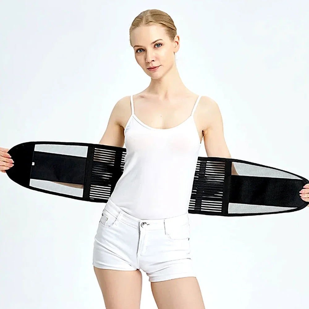 Medical Back Brace Waist Trainer Belt Spine Support Men Women Breathable Lumbar Corset Orthopedic Faja Lumbar Hombre Gym Belts - Shopylife -