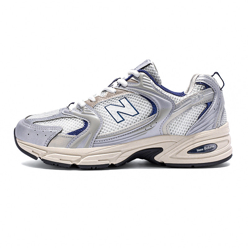 Primavera e outono New Balance Cool Run Outdoor Leisure 530 Ténis Casal Moda Versátil Running Shoes Altura Trend Shoes
