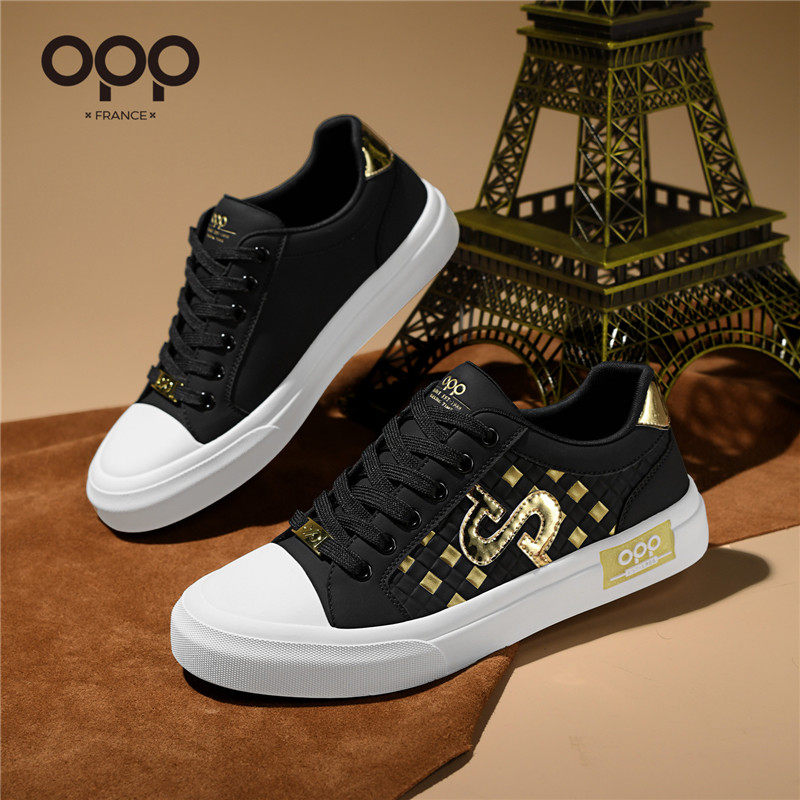 OPP men's shoes spring 2026 new niche design sense original and versatile casual sports light luxury low-top board shoes for men