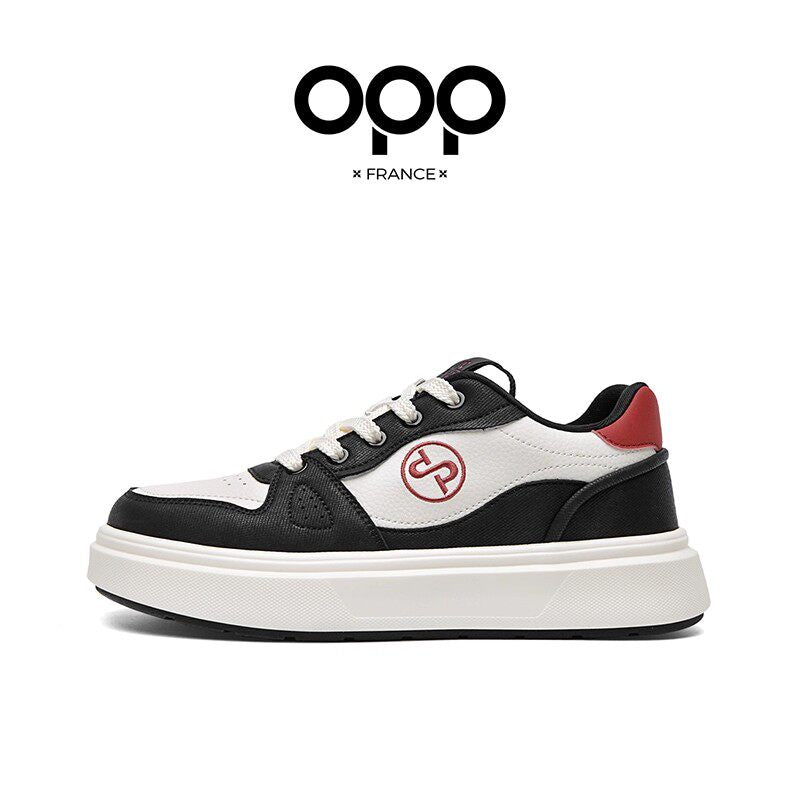 OPP Spring New 2026 Athleisure Men's Board Shoes Fashion Color-Blocking Versatile Platform Shoes Height-Increasing Men's Shoes