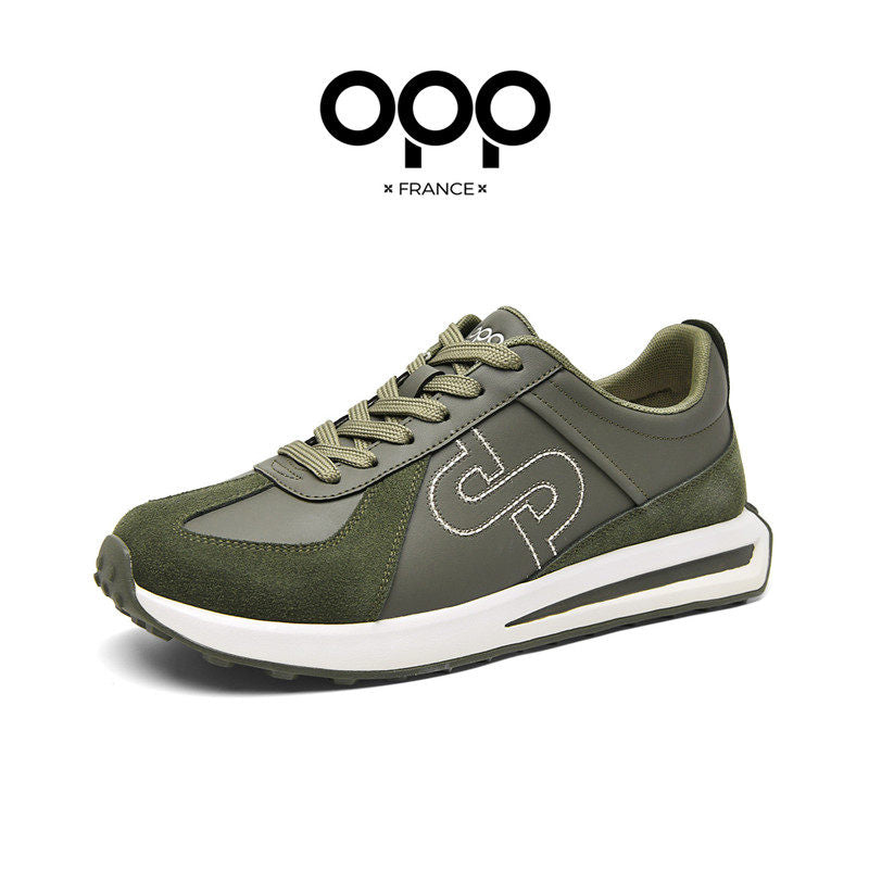 OPP men's shoes spring fashion versatile outdoor hiking travel German training shoes men's casual sports light forrest forrest shoes
