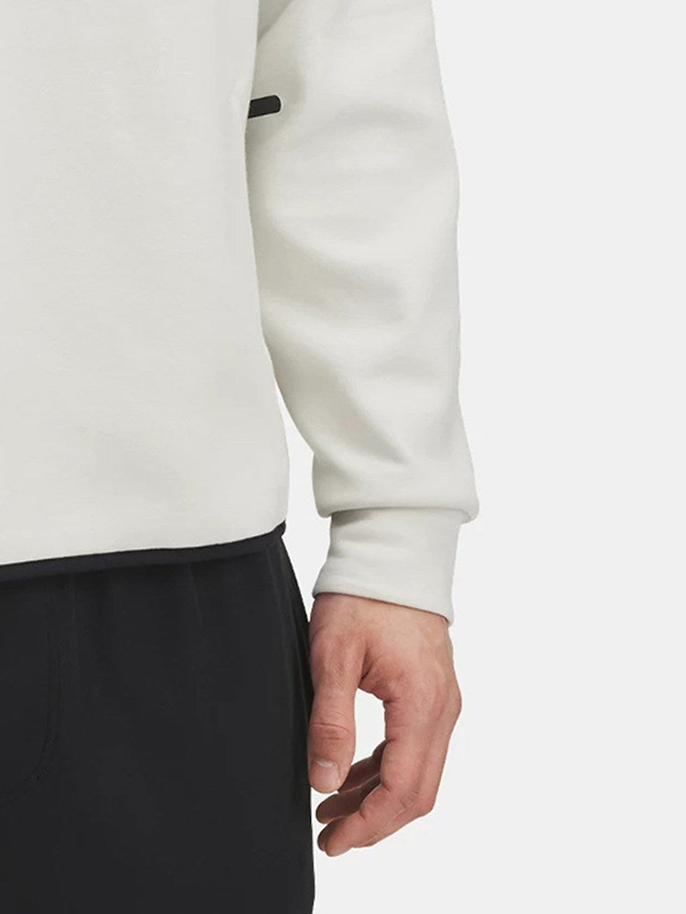 Under Armour sweatshirt men's autumn and winter new fitness running sports semi-zipper casual jacket 6003868-110