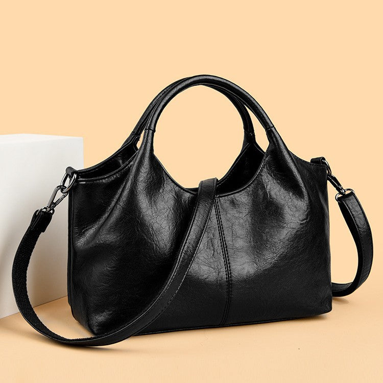 Novo modelo Bolsa minimalista fashion Bolsa de mão feminina versátil Grande capacidade Bolsa de ombro uso diário para o dia a dia Bolsa transversal atacado