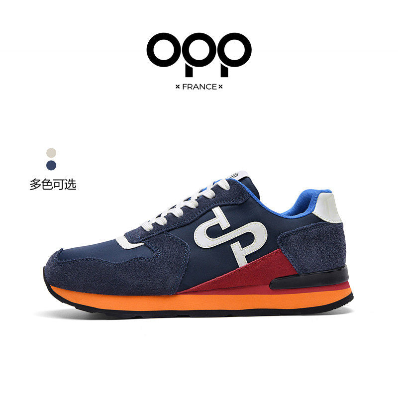 OPP Men's Shoes 2026 Spring Comfortable Non-Slip Sports Running Shoes Men's Versatile Trend Casual Forrest Forrest Gump Shoes