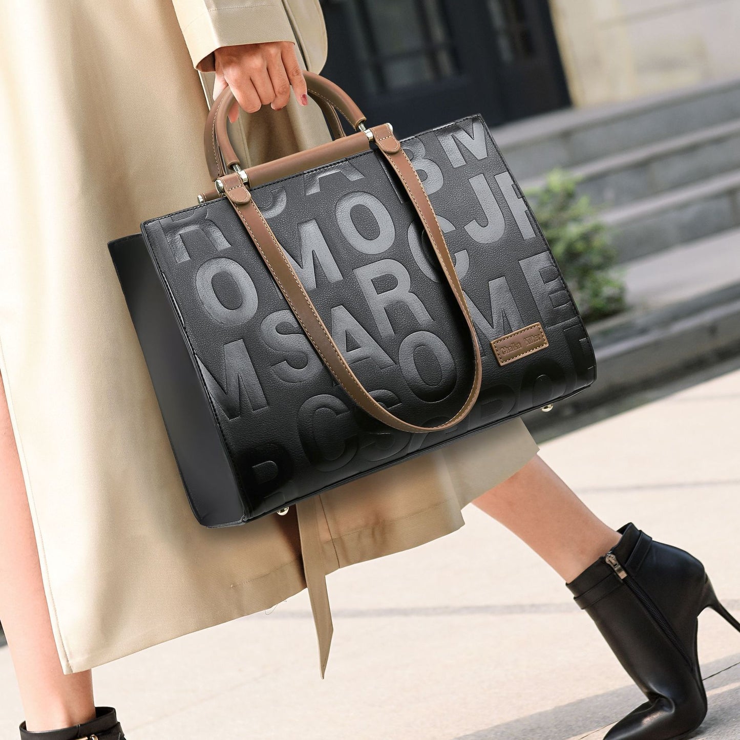 Internacional Bolsa tote Novo modelo fashion Bolsa Grande capacidade para o dia a dia Bolsa elegante pode ser usada no ombro Bolsa de mão feminina