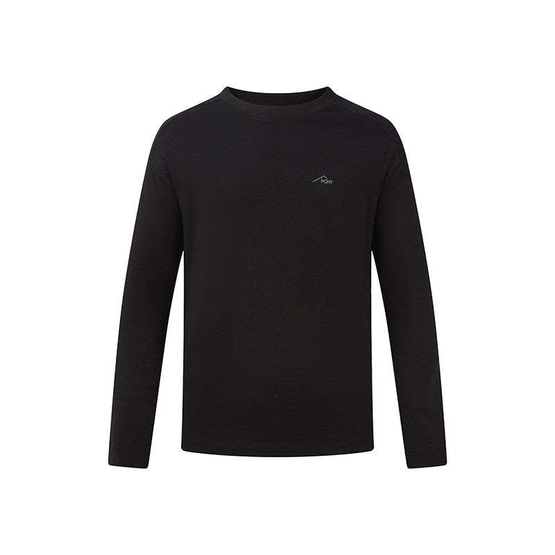 PONY1972 Boni Men's Athleisure Sweatshirt 2025 Spring New Long Sleeve T-Shirt 251M2BT01
