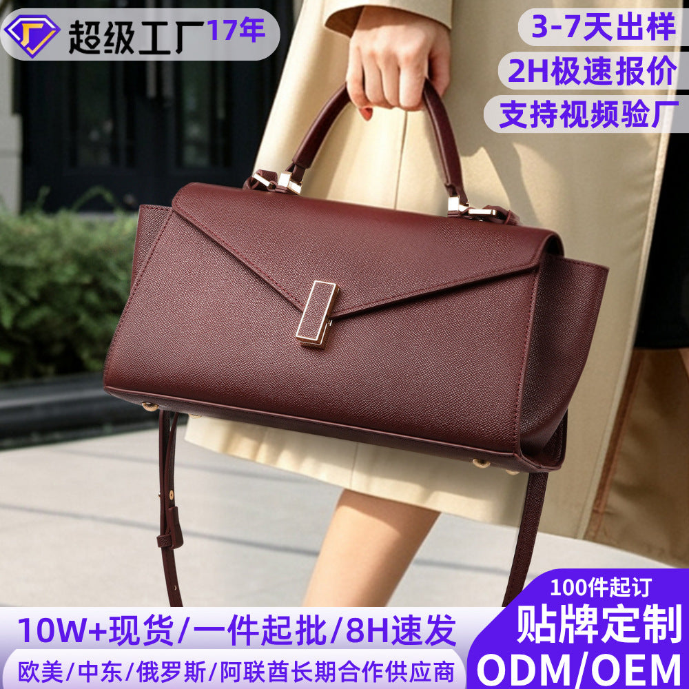 Internacional Bolsa de mão europeia e americana fashion Novo modelo Bolsa tote Grande capacidade versátil para o dia a dia Bolsa de ombro comércio internacional personalização atacado