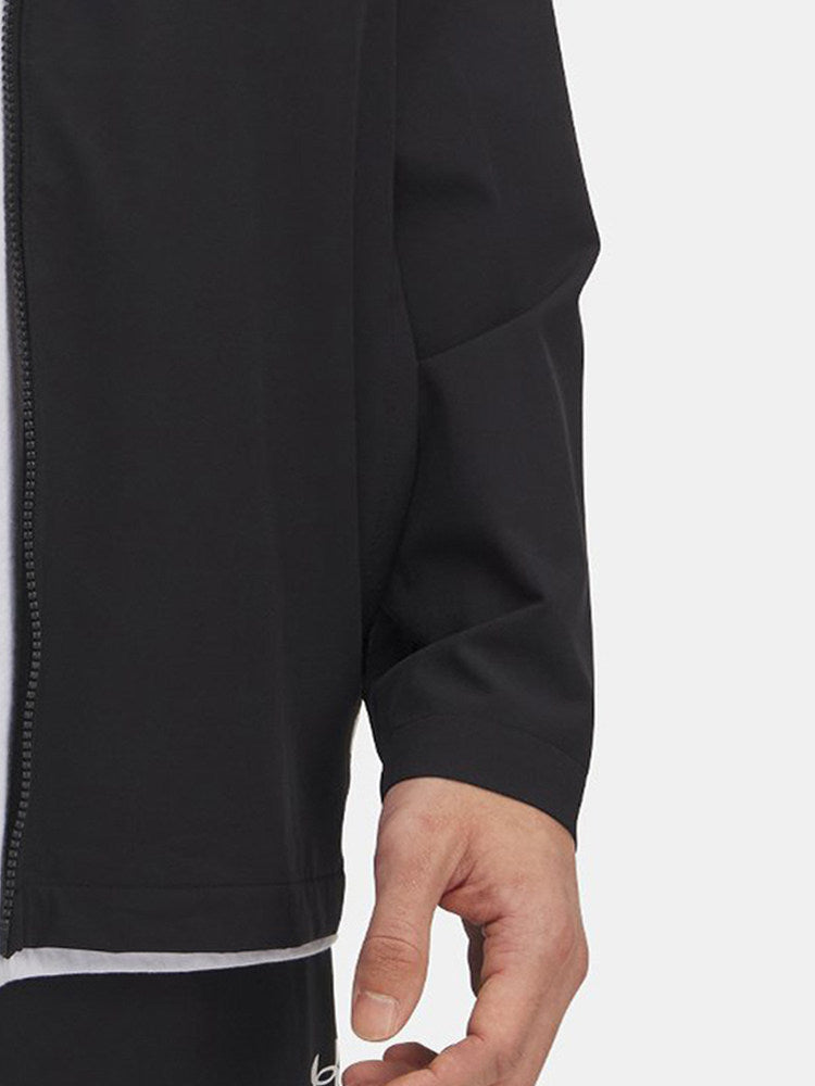 UA Under Armour Jacket Autumn Winter New Men's Casual Sports Loose Breathable Black Jacket 1390159-001