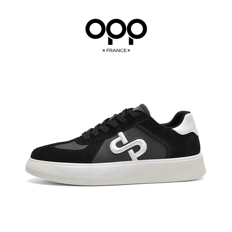 OPP men's shoes spring 2026 new retro low-top lightweight and versatile casual sports light luxury leather trendy brand shoes