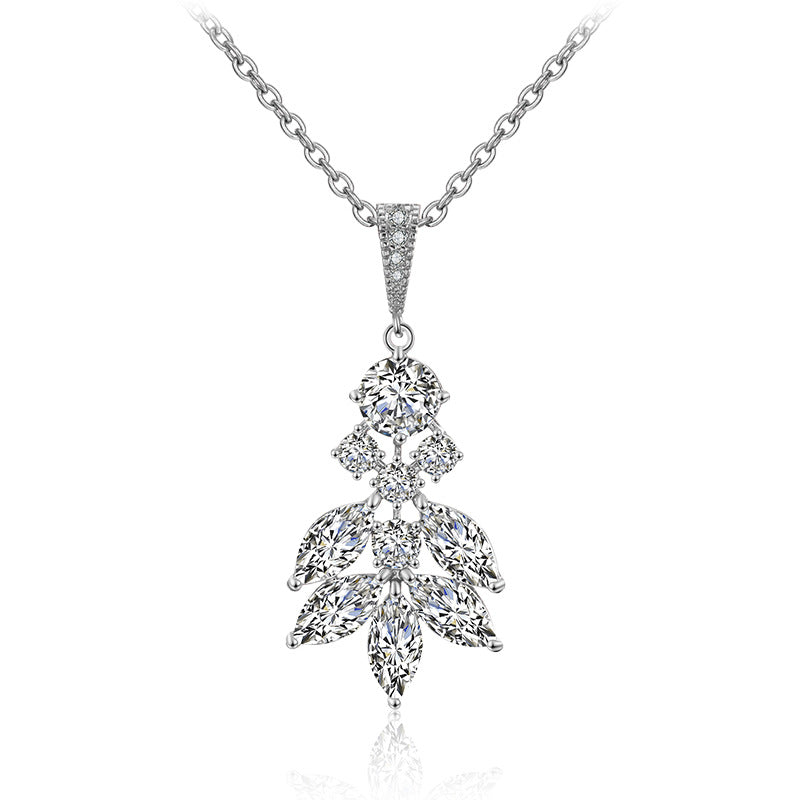 RAKOL cross-border new bridal dress accessories, European and American tassel earrings, necklace sleeves, wholesale accessories