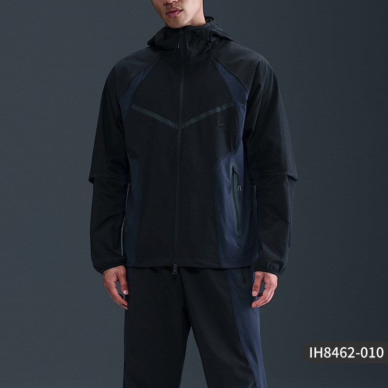 Nike Official Nike Genuine Dri-FIT Men's Woven Hooded Panelled Sports Jacket IH8462-289