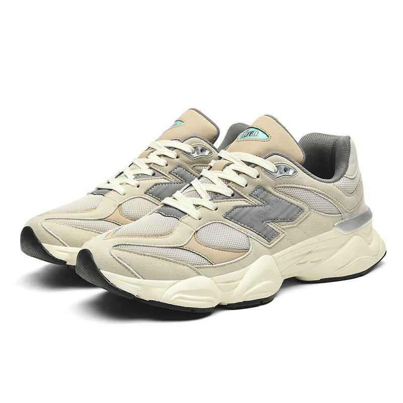 Primavera e outono New Balance Cool Run Casual Running Shoes Masculino Putian 9060 Daddy Shoes Mulheres Versátil Plataforma Tênis Atacado