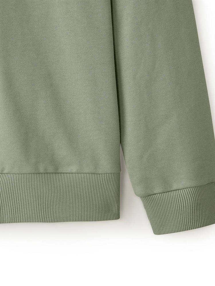 Skechers Unisex Knitted Pullover Sweatshirt Loose and Comfortable Long Sleeve Base Jacket L324U059 04AU