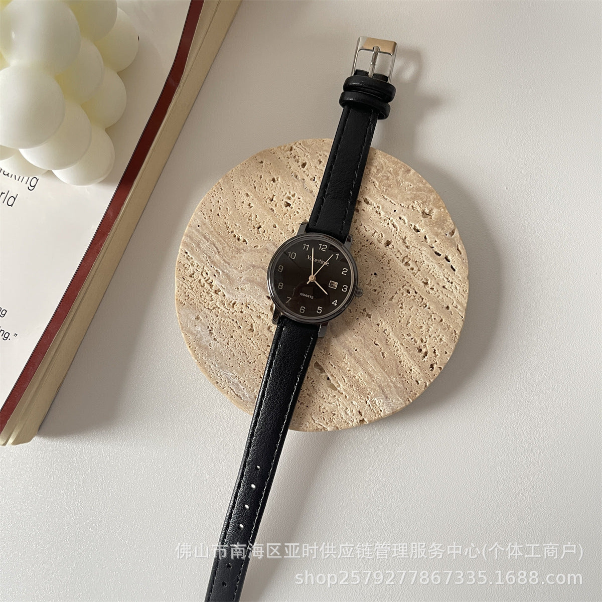 Best-selling women's exam special watches, niche student college entrance exam top student silent calendar quartz watches men's cross-border wholesale