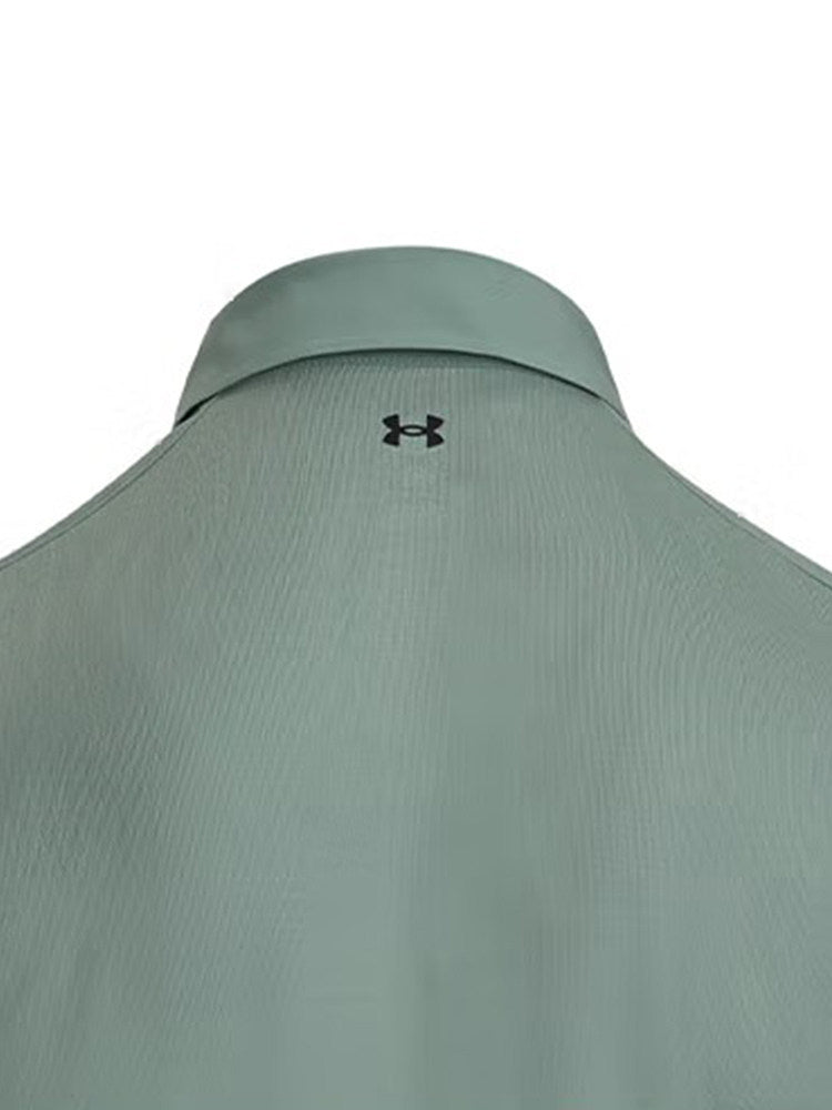 Under Armour UA Spring/Summer Tour Tips Men's Golf Athleisure Short Sleeve Polo Shirt 1385128-348