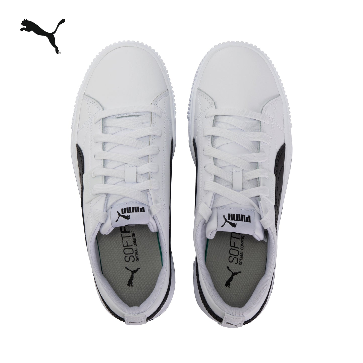 Sapatos casuais baixos EVER sapatos retro clássicos brancos pretos e femininos 384824 Puma PUMA official outlet