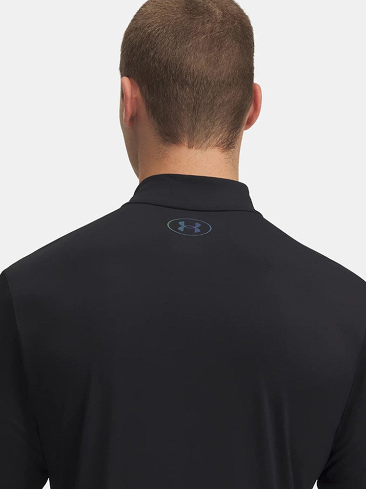 UA Under Armour Spring-Summer 2025 Men's Casual Sports Fitness Running Training Zip Jacket 1390051-001