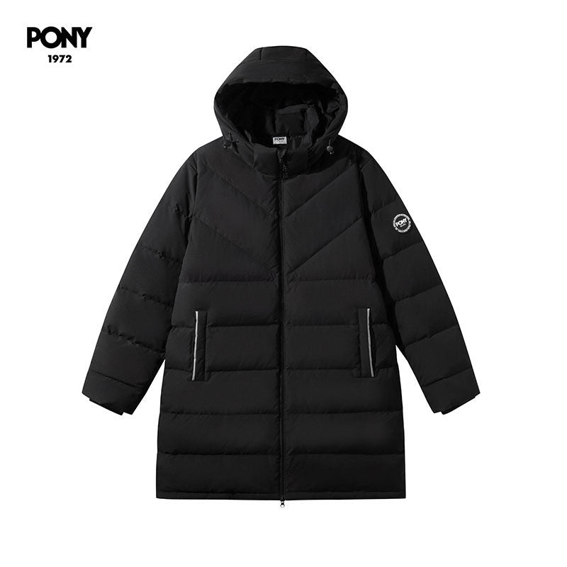 PONY1972 Boni Light Outdoor Down Jacket for Men and Women Casual Warm Comfortable Jacket 244U2OF55BK