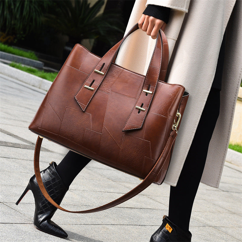 Bolsa de mão feminina Novo modelo minimalista Bolsa fashion elegante Grande capacidade Bolsa tote Internacional mais vendida para o dia a dia bolsa