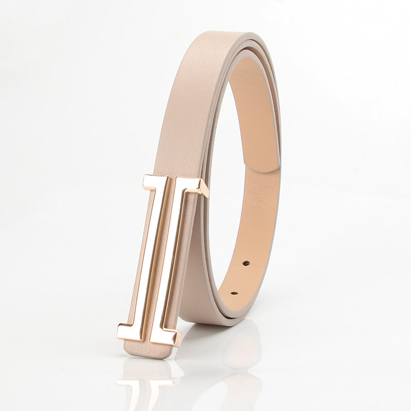 Trendy women's belt belt versatile simple Korean decorative belt women's dress coat with belt wholesale