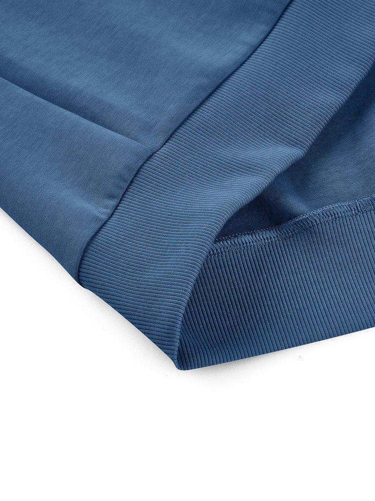 Skechers Men's Sweatshirt Autumn New Comfortable Soft Versatile Knitted Casual Jumper P424M039-02X6