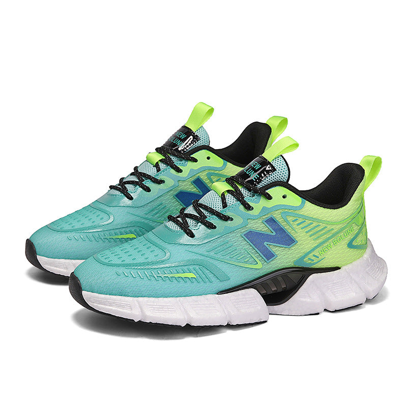 Primavera e outono New Balance Cool Run Soft Sole Sapatilhas, Sapatos de Corrida Respiráveis de verão, Casuais e Versáteis