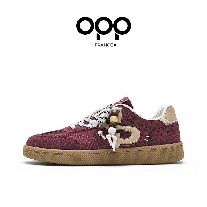 OPP men's shoes spring 2026 new men's fashion and versatile low-top lightweight athleisure retro moral training board shoes