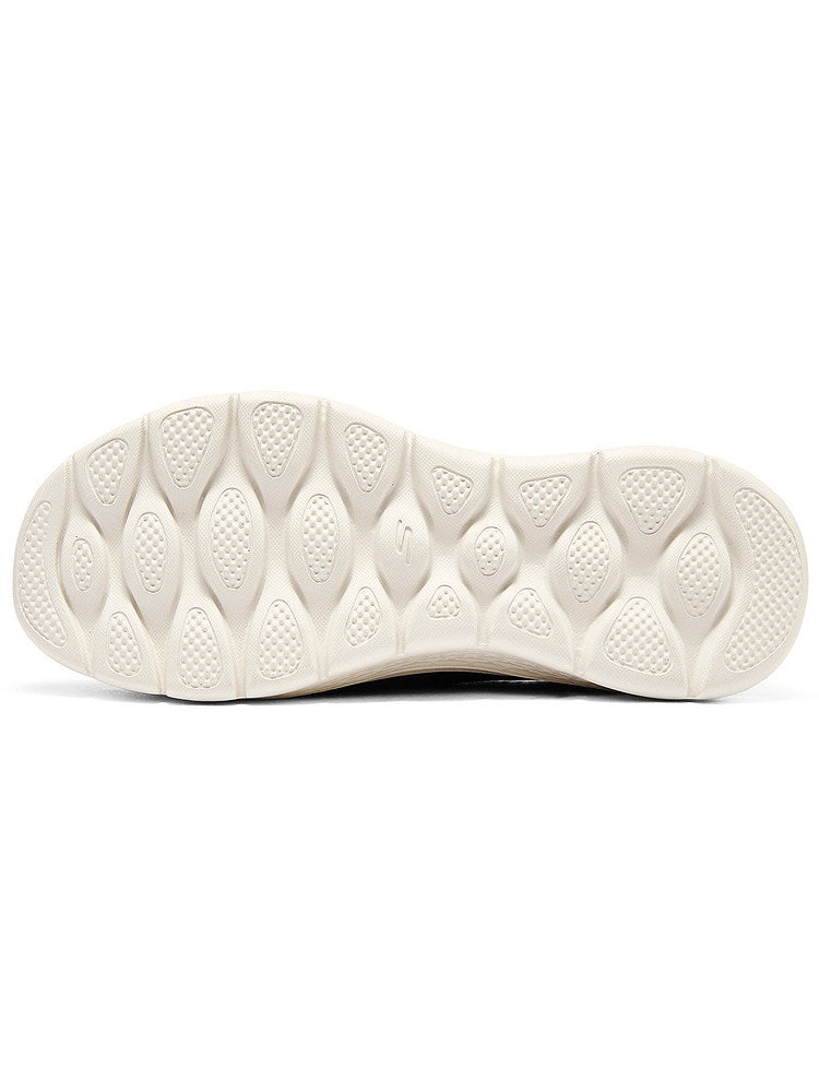 Skechers Women's Shoes Autumn Comfortable, Lightweight, Breathable, Cushioned, One-Foot Pedal, Flash Wearable Walking Shoes 124822-BKPK