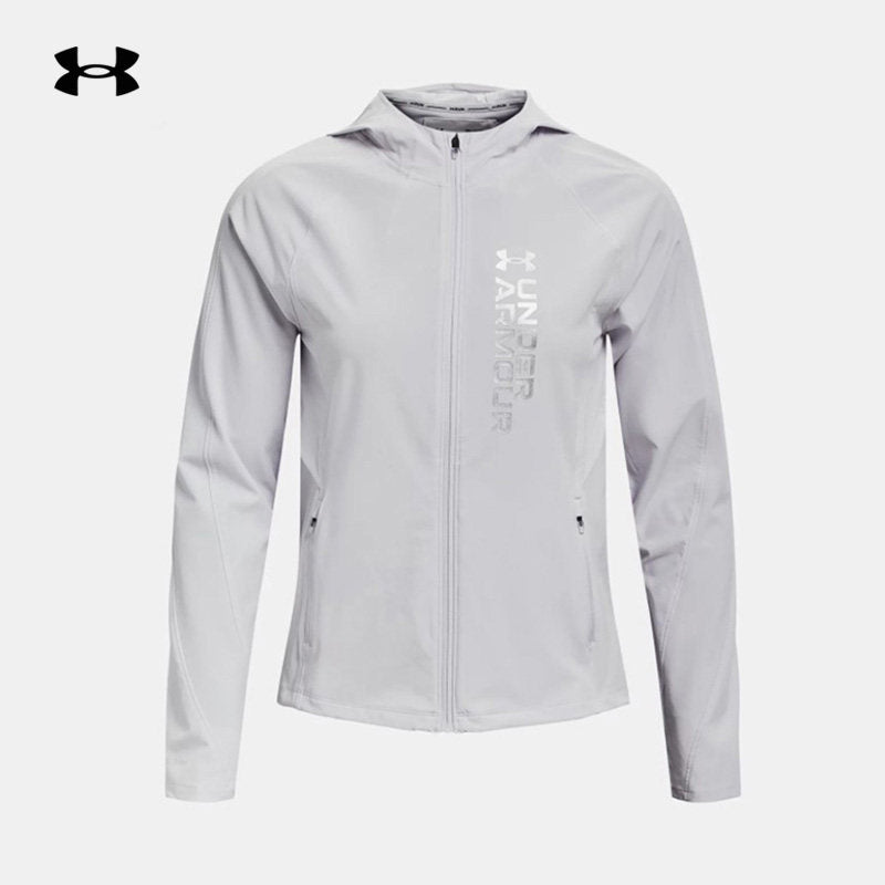 Under Armour official UA jacket women's spring and autumn new sportswear casual wear top jacket 1361384