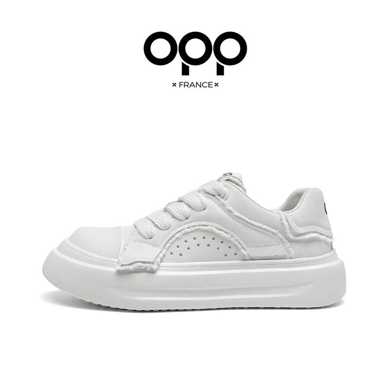 OPP men's shoes spring 2026 new men's platform height increase retro trend sports leisure versatile ruffian handsome board shoes