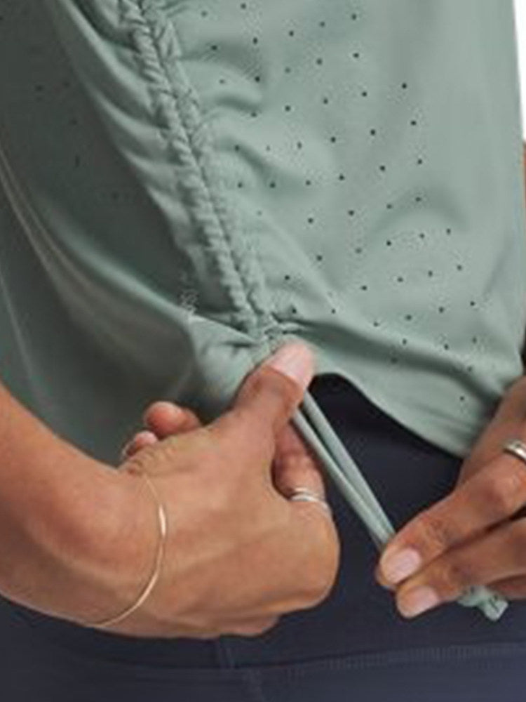 Under Armour women's T-shirt spring and summer Launch Elite upset series running sports short sleeve 1389565-348