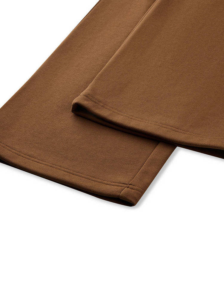 Skechers trousers New Year's series women's loose drape, elastic wide-leg straight sweatpants sweatpants L126W003