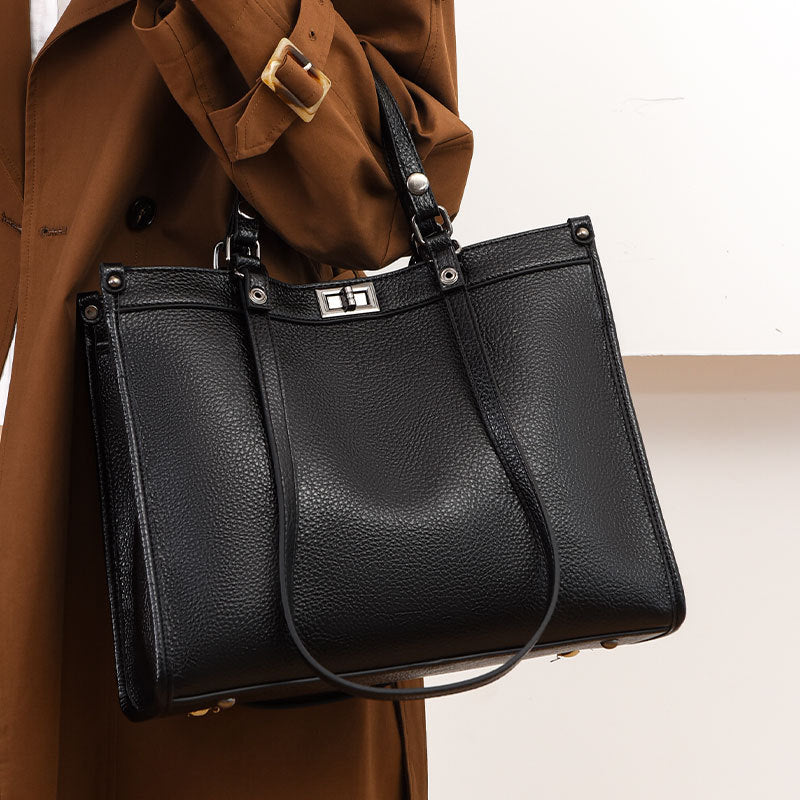 Bolsa tote feminina elegante fashion Bolsa de ombro Novo modelo minimalista para o dia a dia Bolsa Internacional personalização Grande capacidade Bolsa de mão