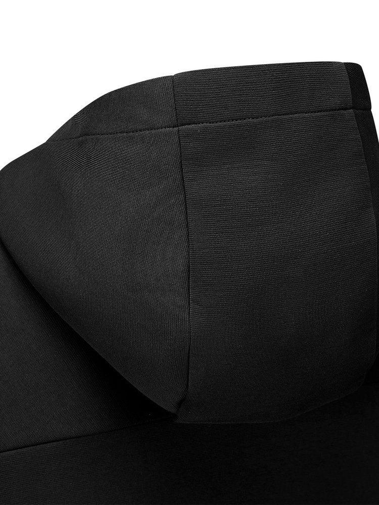 Skechers Men's Fall & Winter Comfortable Athleisure Knitted Hooded Pullover Sweatshirt Top P425M016 0018