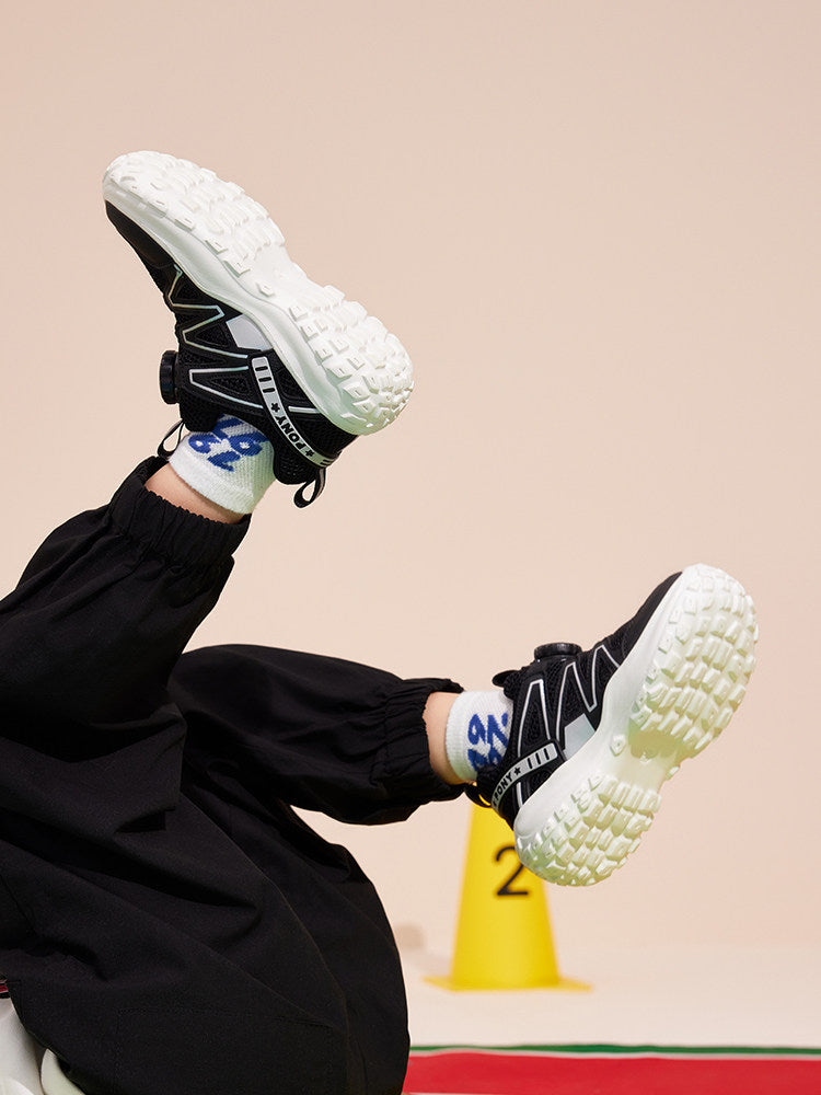 PONY kids shoes kids sneakers boys shoes girls spring summer new running shoes jogging series 242K1RN27BK