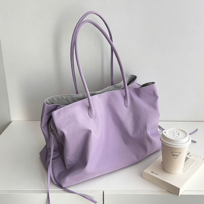 Internacional mais vendida Bolsa tote ultraleve nylon bolsa grande Grande capacidade vários compartimentos bolsa para computador minimalista design sofisticado Bolsa
