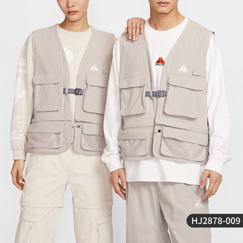 Nike Official Genuine ACG Black Iguana Men's Vintage Classic Vest HJ2878-010