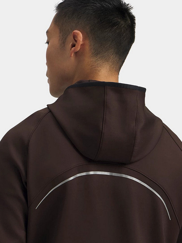 Under Armour Autumn Winter New Halo Men's Training Athleisure Half Zip Hooded Sweatshirt 6007755-246