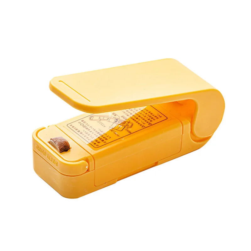 Plastic Heat Bag Sealer Food Packaging Sealing Machine Portable Snack Bag Sealing Clip Kitchen Storage Accessories Home Gadgets - Shopylife