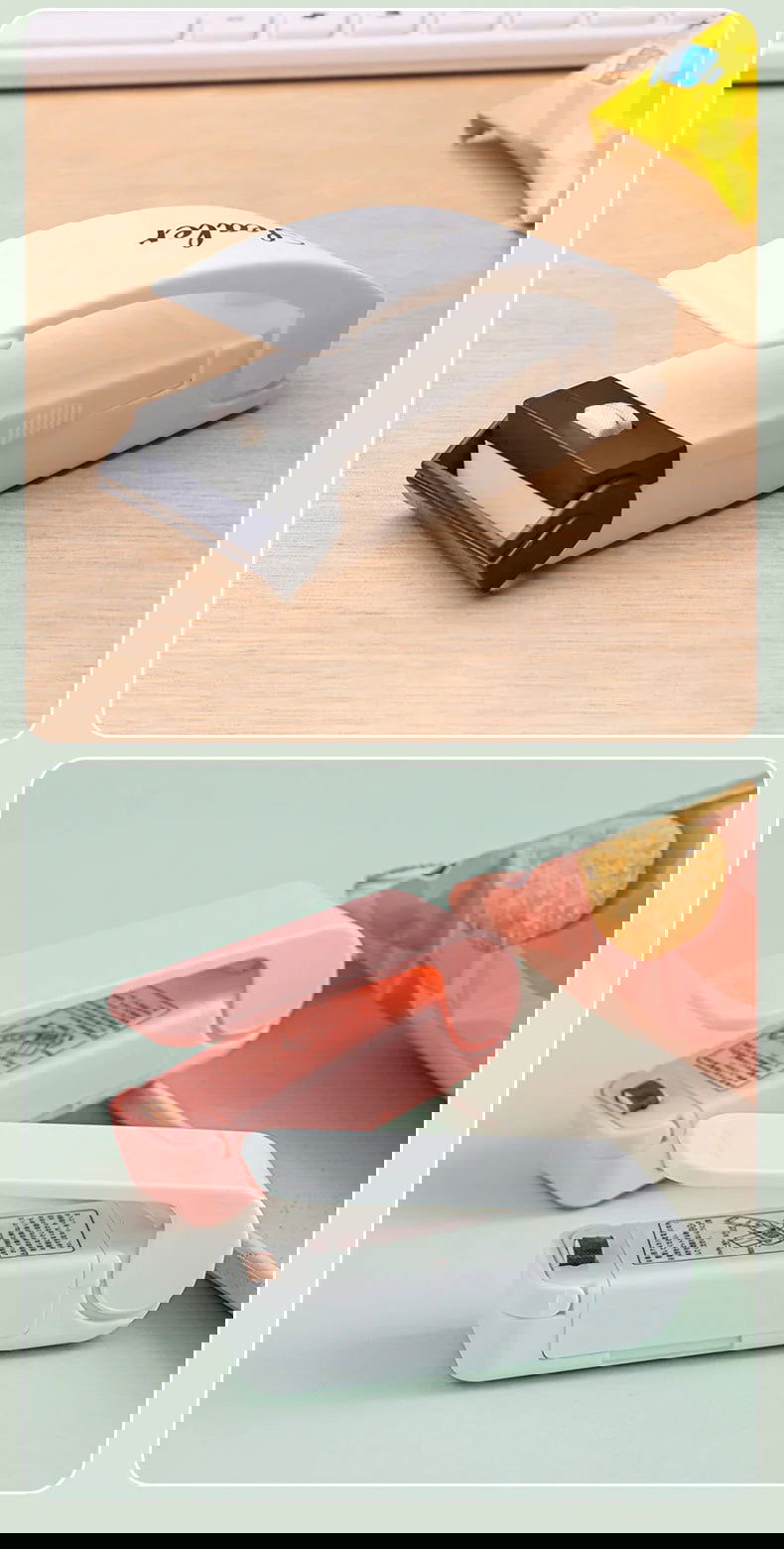 Plastic Heat Bag Sealer Food Packaging Sealing Machine Portable Snack Bag Sealing Clip Kitchen Storage Accessories Home Gadgets - Shopylife